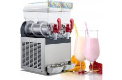 China Double Tanks Beverage Dispenser Slush Machine supplier