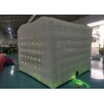 LED Light Inflatable Square Advertising Tent For Yoga Exercise