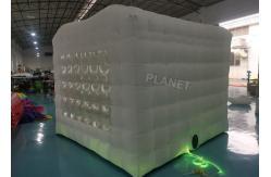 China LED Light Inflatable Square Advertising Tent For Yoga Exercise supplier