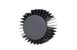 China Anodized Aluminum Heatsink Extrusion Profiles Power Supply Inverter supplier