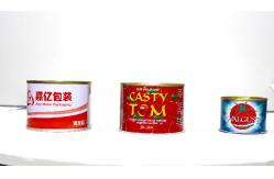 China D153mm Tin Can Packaging H110-240mm Tinplate Food Packaging Custom Logo supplier