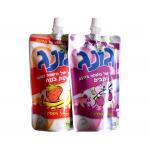 lovely detergent spout pouch packaging with hang hole for sale
