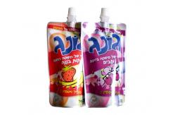 China lovely detergent spout pouch packaging with hang hole supplier