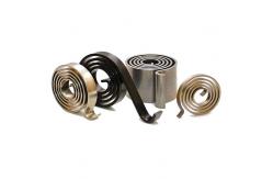China Material Stainless Steel Flat Spring Clips Constant Force Scroll Coils supplier