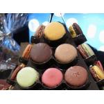 Pyramid Shape Macaron Stand Paper Pyramid Macaron Display Shelf Hold 18 Pcs