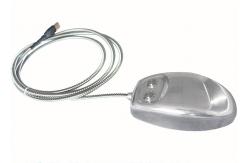 China IP65 Dynamic Waterproof Ruggedized CNC Aluminium Alloy Optical Wired Mouse supplier