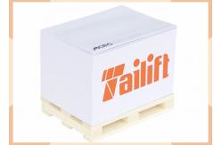 China Promotional Personalized Memo Pads Lateral Printing With Wooden Pallet supplier