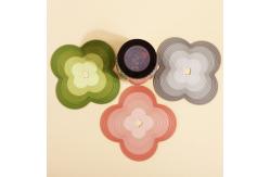China 4 in 1  Collapsible silicone hot pad trivet supplier