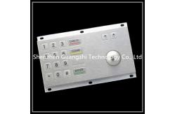 China Stainless Steel Industrial Keyboard With Trackball For Atm / Kiosk supplier