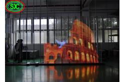 China Waterproof Outdoor Rental Screen Video IP65 HD P3.91 Transparent LED Screen supplier