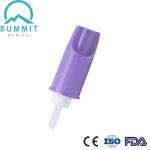 30G Needle 1.4mm Depth Automatic Safety Lancet Device, Purple, 100 Pieces Per Pack for sale