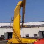 Light Duty Semi 15t Single Girder Gantry Crane 7.5 - 31.5m Span Track Travelling for sale