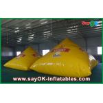 Gold 2m Custom Inflatable Products Pyramid With 0.4mm PVC For Advertising for sale