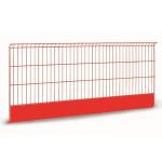 Q235 Steel Mesh Edge Protection Fencing With Toeboard For Building for sale