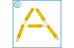 China 10K Low Profile Polyimide Encapsulated Thin Film NTC Thermistor 50mm Length supplier