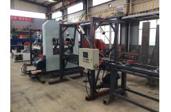 China Twin vertical bandsaw mill double cut sawmill Equipment for log edges cutting supplier