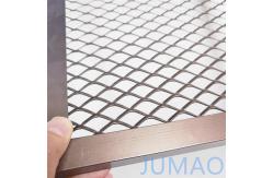 China Diamond Expanded Mesh Panels Expanded Steel Grill Grate For Walkway Handrails supplier