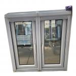 Residential Commercial Buildings Double Glazed Glass Casement Windows With Mosquito Net for sale