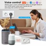 White Black Grey Smart Socket Vioce Support 16A 3500W Smart Life Socket
