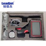 Double Head Portable Inkjet Marking Machine , Handheld Coding Machine 45cc Volume