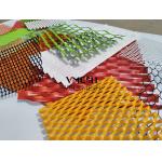 PVDF Aluminum Expanded Metal Mesh 5.5mm 6.0mm Wall Cladding Ventilated Facades
