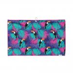 Custom Logo Eco Friendly Dry Microfiber Golf Towel For Sublimation
