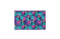 China Custom Logo Eco Friendly Dry Microfiber Golf Towel For Sublimation supplier