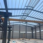 Industrial Steel Structure Warehouse Factory Easy Operation Prefab Steel Barn for sale