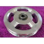 4.5 Inch Multifunction Fitness Equipment Steel Cable Pulley Wheels For Health Clubs for sale