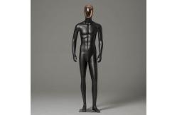 China Full Body Electroplated Face Model Male Fiberglass Mannequin With Head supplier