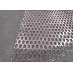 Customized Hexagonal Perforated Metal Sheet 1.2mm 1.5mm Thickness for sale