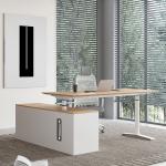 Modern Electric Height Adjustable Desk Ergonomic Executive Standing Desk for sale