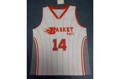 China Customized Basketball Jersey Uniform Shooting Shirt Sublimated Sportswear supplier