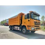 10 Wheels SHACMAN F3000 Tipper Truck 6x4 375 EuroV Yellow with 24 months guaranteed for sale