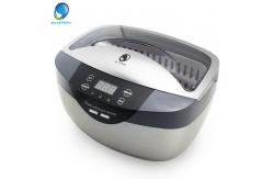 China Double Transducers Plastic Household Ultrasonic Cleaner With Degass And Touch Key supplier