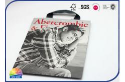 China 210gsm Matte Lamination Coated Paper Bag Embossing Customized Logo With Handle supplier