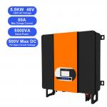 LCD Display 5.5KW 48V to 110V 220V MPPT Solar Charger Hybrid Inverter with AC Voltage 230VAC for sale