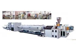 China Double Screw Pipe Extrusion Machine / Pvc Pipe Making Machine For Irrigation supplier