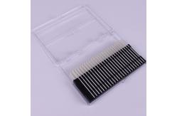 China Compact And Flexible Adhesive Silicone Gel Sticky Cleanroom Swab With Soft Head supplier