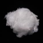 Customized Color Flame Resistant Fiber 64mm Polyester Staple Fibres For Filling for sale