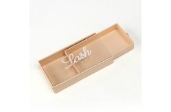 China Custom Rigid Cardboard Cosmetic Beauty Packaging Box For False Eyelash supplier