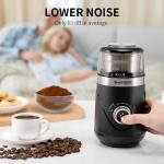 70g SS304 Coffee Maker Espresso Machine Battery Operated Coffee Grinder With Safty Lock