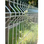 Galvanized electrostatic spray or PVC dipped coating SHS  post welded mesh fence