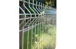 China Galvanized electrostatic spray or PVC dipped coating SHS  post welded mesh fence supplier