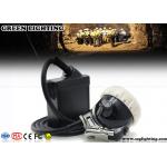 Classic Explosion - Proof PC Hard Hat Headlamp , 6600mAH Cord Style Miners Lamp for sale