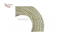 China Nickel Plated 300V 500V Fiberglass Refractory Braided Cable supplier