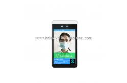 China Wall Mounted LCD Infrared Face Recognition Thermometer supplier