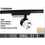 Aluminum Housing Rail Track Lighting Dimmable Adjustable Spot Track Lights for sale