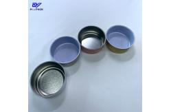 China 50g Weed Packaging Tin Can D65x34mm Seamless Tin Containers Inner Coating supplier