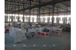 China Recycled PVC WPC Foam Board Machine , Conical Twin Screw Extruder supplier